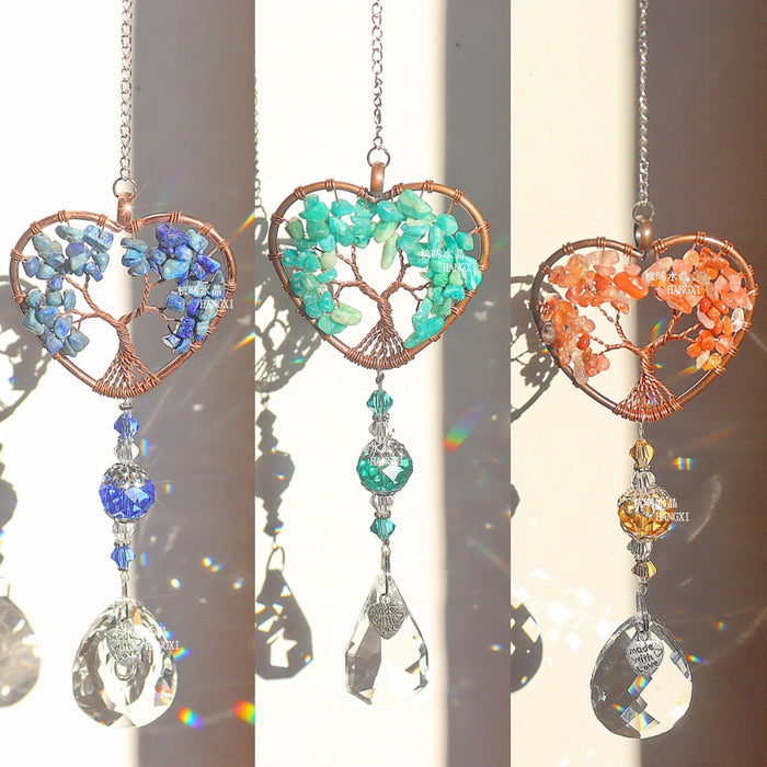 Crystal tree of Life pendant ornament