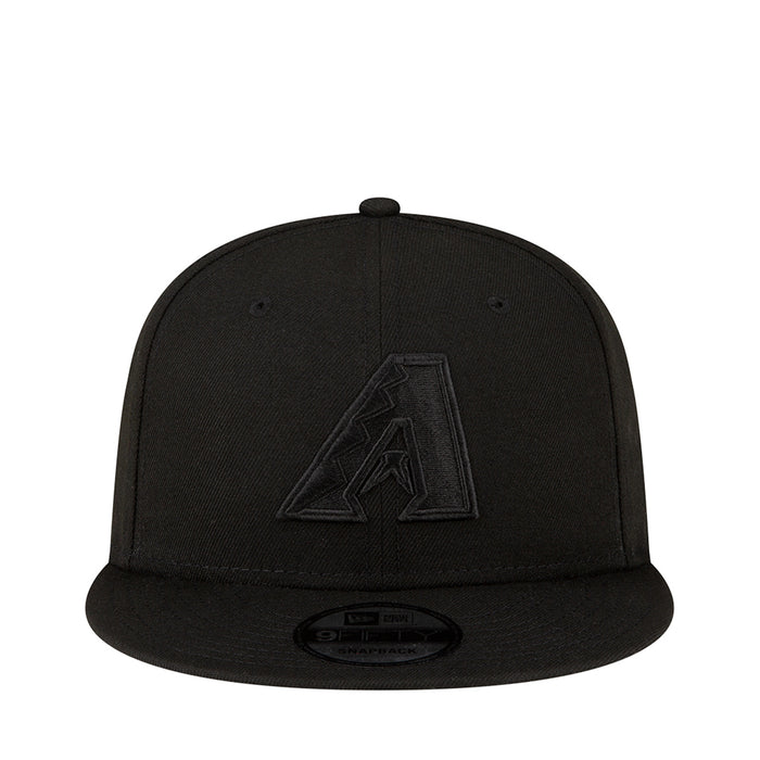 Black baseball cap with embossed Arizona-D logo on front, flat brim.
