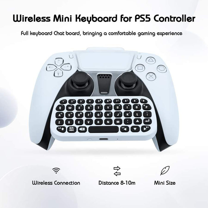 Dobe Wireless Mini Keyboard For Ps5 Controller Playstation 5 Accessory