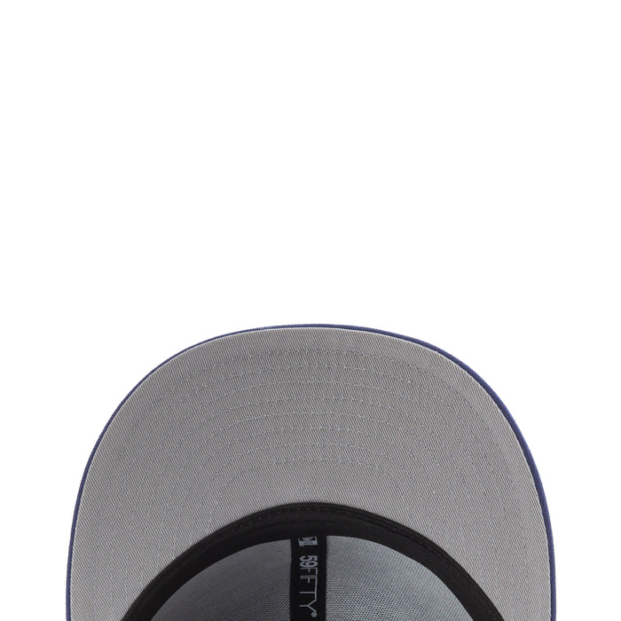 Gray interior cap lining with black inner label.