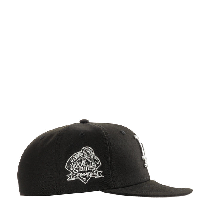 Black baseball cap with World Series Champions side patch