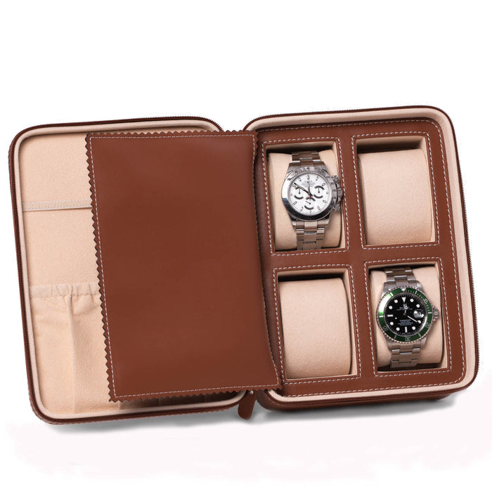 Drake Leather Travel Watch Case