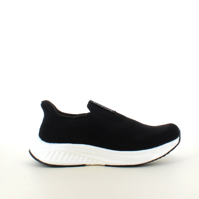 Endurance Belisa StepGo unisexsneaker i svart med handsfree-funktion