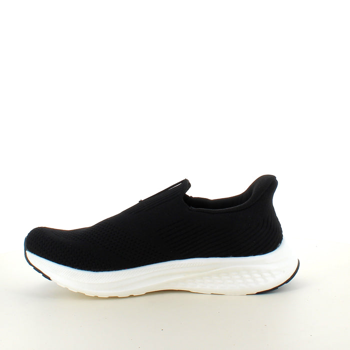 Endurance Belisa StepGo – svart unisex-sneaker med handsfree-funktion