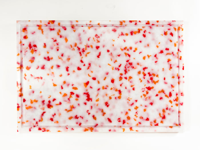 Extra Large Red/White Cutting Board
