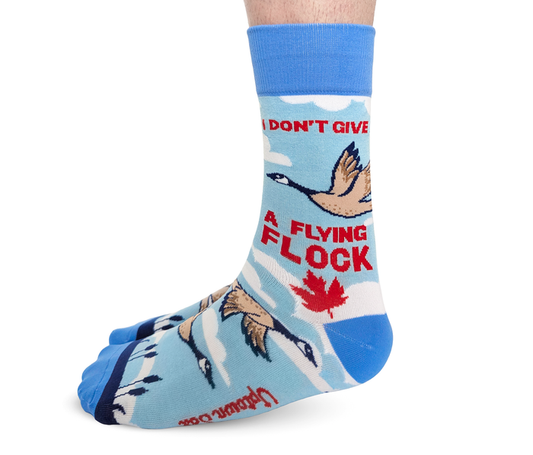 FUNNY CANADA GOOSE SOCKS MEN UPTOWN SOX