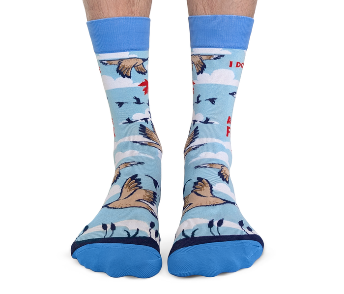 FUNNY CANADA GOOSE SOCKS MEN UPTOWN SOX