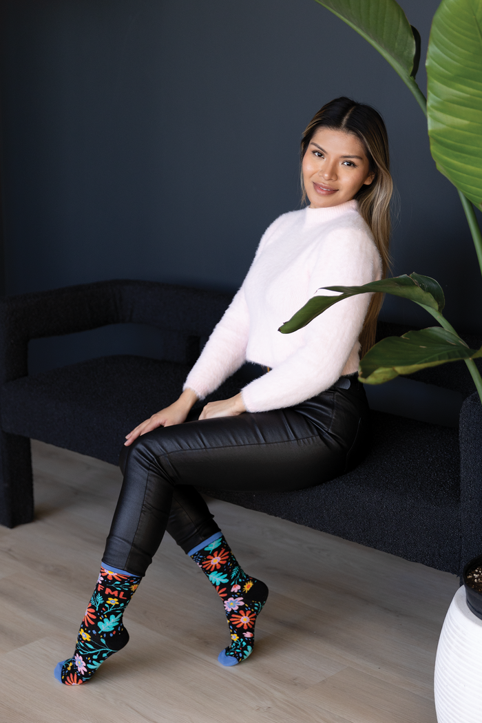 FML Women's novelty socks - Uptown Sox