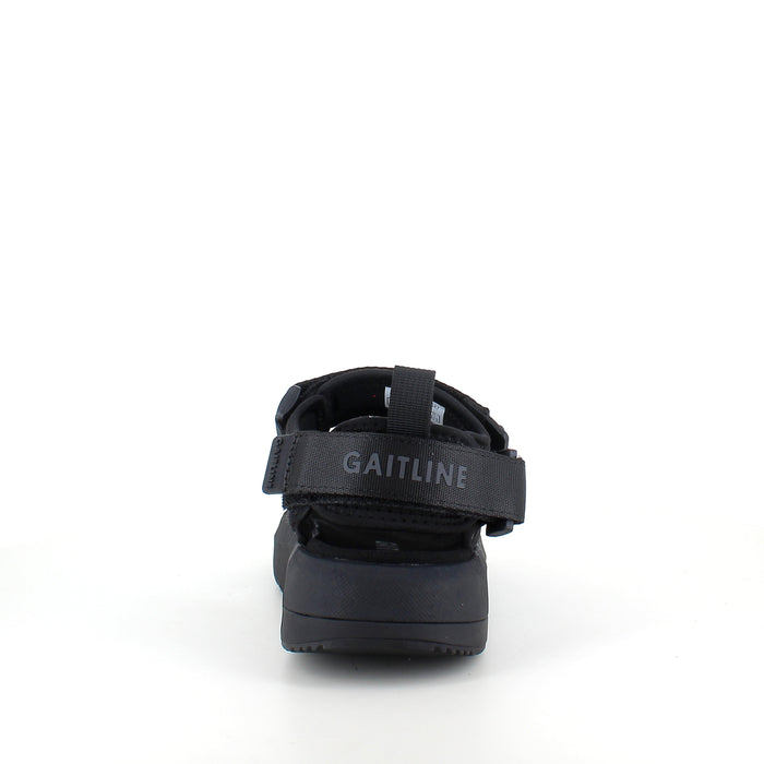 Gaitline Flow SP sandal – svart sandal med svankstöd & IGNITE skum