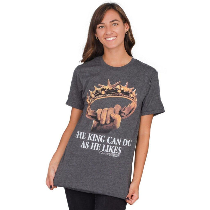 Game of Thrones King Do As He Likes T-Shirt-tvso