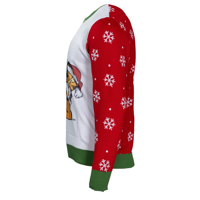 Garfield Santa "HO HO HO" Christmas Sweater - TVStoreOnline