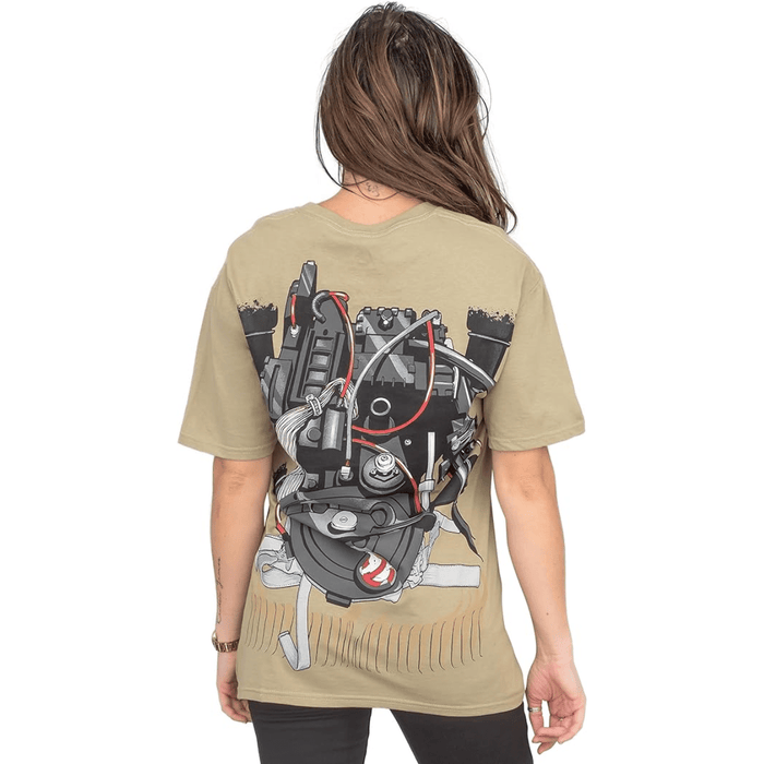 Ghostbuster Short Sleeve T-Shirt with Back Print - TVStoreOnline