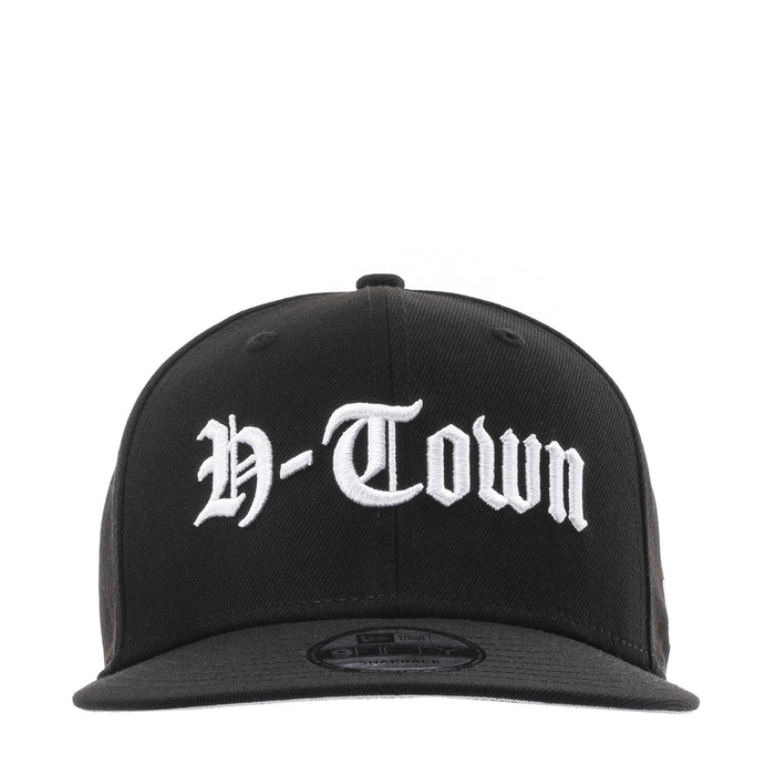 Black baseball cap with white H-Town front logo