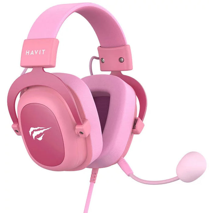 Havit H2002d Gaming Headset - Pink