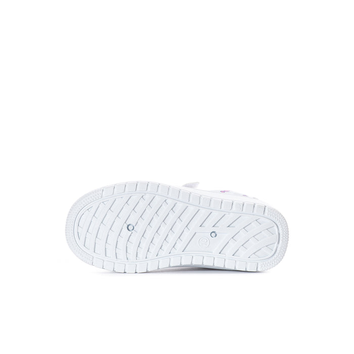 Toddler skate shoe outsole tread, white rubber sole