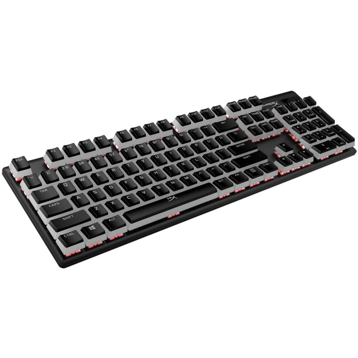 Hyperx Pudding Keycaps - Double Shot Pbt Keycap Full Key Set Black Gaming Accessory