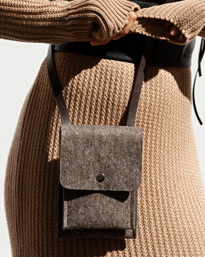 Jacob Felt Crossbody Bag - Cushendale Woollen Mills