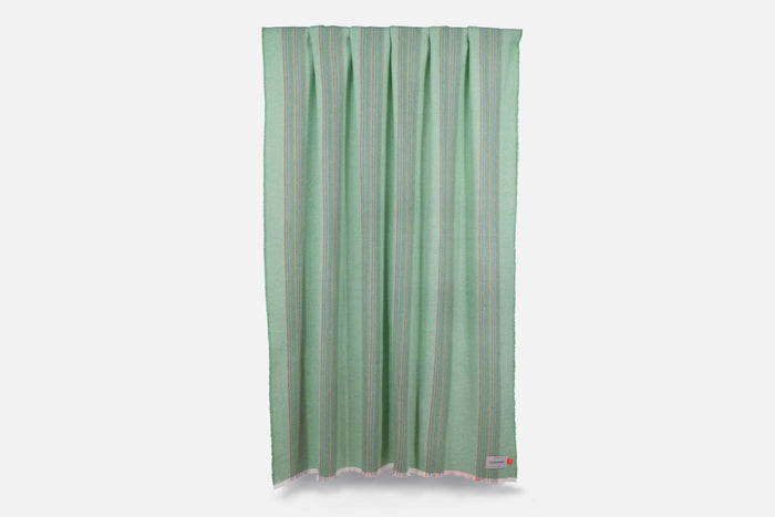 Jade Seskin Lambswool Throw Blanket - Cushendale Woollen Mills