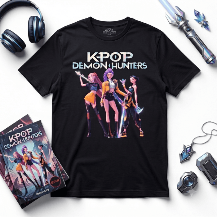 K Pop Demon Hunters Adult Anime Gift Idea T-Shirt - TVStoreOnline