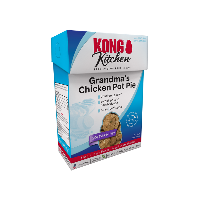 KONG Kitchen Soft & Chewy Grandma’s Chicken Pot Pie