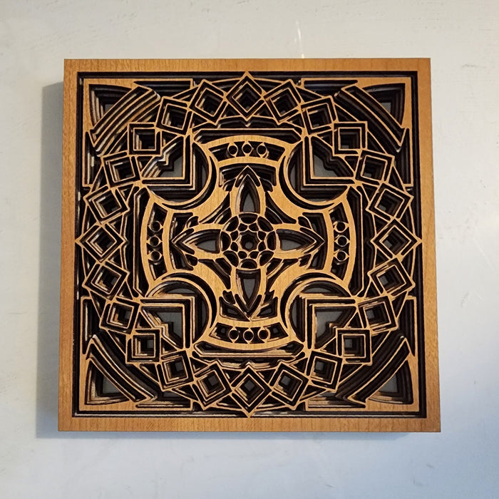 Layered Mandala Trivet