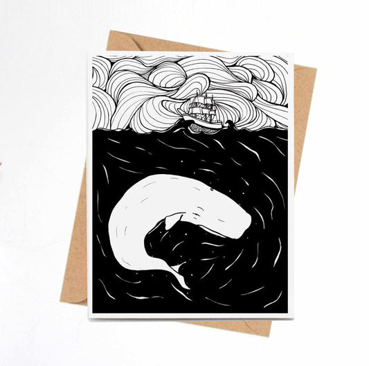 PinkPolish Design Note Cards "Legend" Handmade Notecard