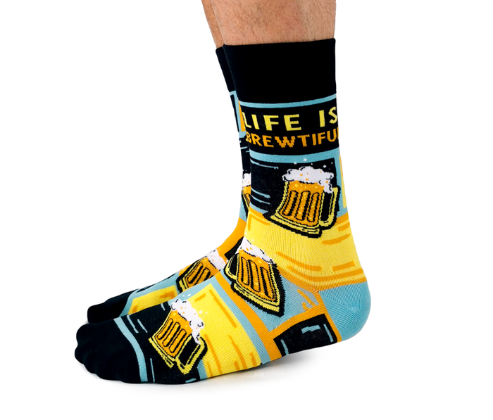 Funny Beer socks for men - Uptown Sox