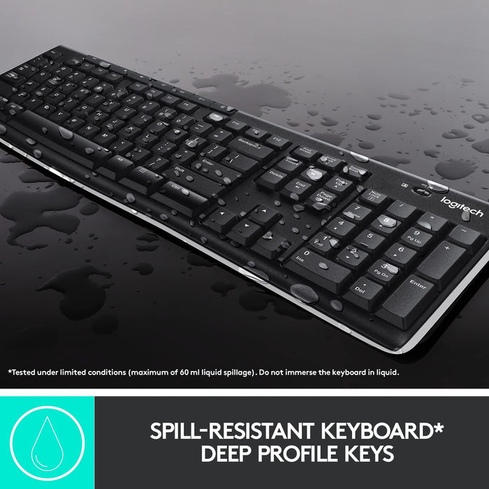 Logitech MK270 Wireless Keyboard And Mouse Combo