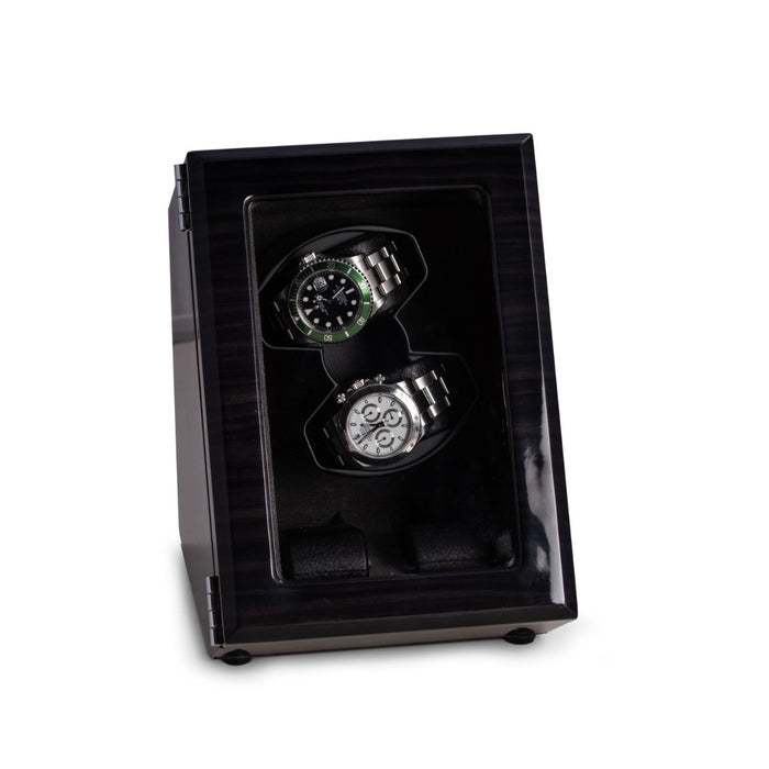 Louis Ash Wood High Laqcuer Watch Winder and Storage Case
