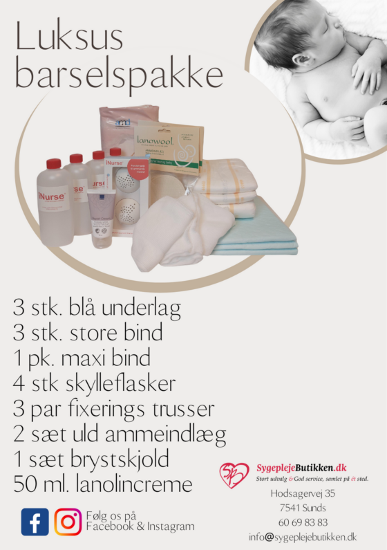 Lyxigt efterfödselpaket