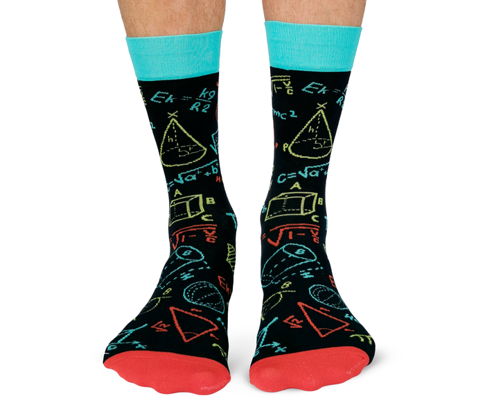 UPTOWN SOX FUN MATH SOCKS - UPTOWN SOX