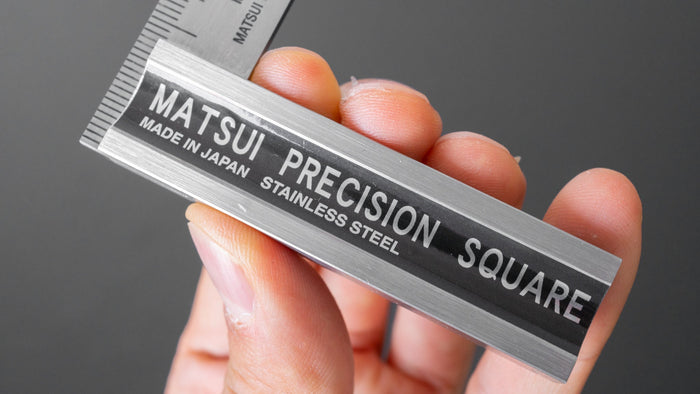 Matsui Precision Square 100mm (with Scale) - HITOHIRA