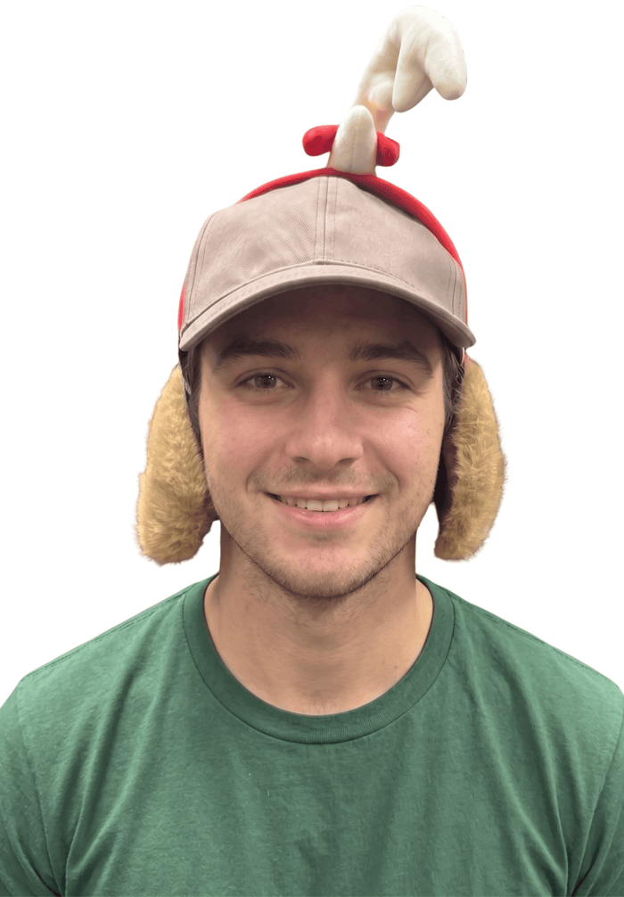 Max the Dog (Adjustable) Hat with Antlers Adult Halloween Cosplay Costume Accessory - TVStoreOnline