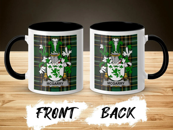 McGarry Irish National Tartan ceramic accent mug