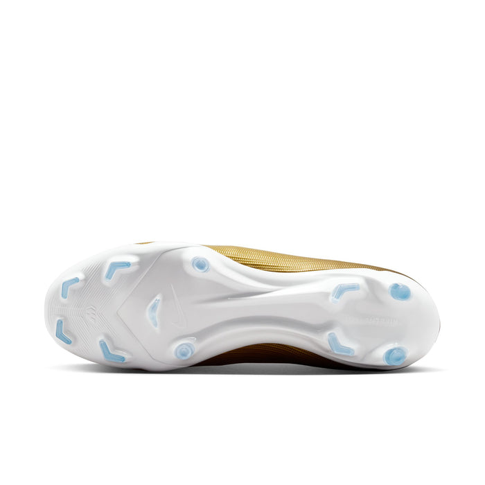 Men's FG/MG cleat outsole with molded studs and translucent blue tips