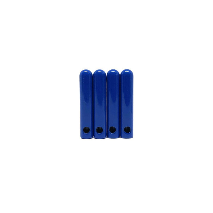 METAL TIPS - Blue Removable Bullet Tips / Aglets