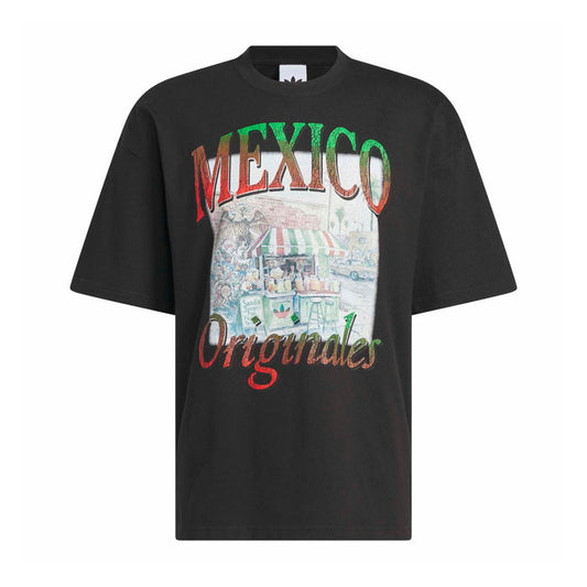 Men's black T-shirt with 'MEXICO Originals' front graphic