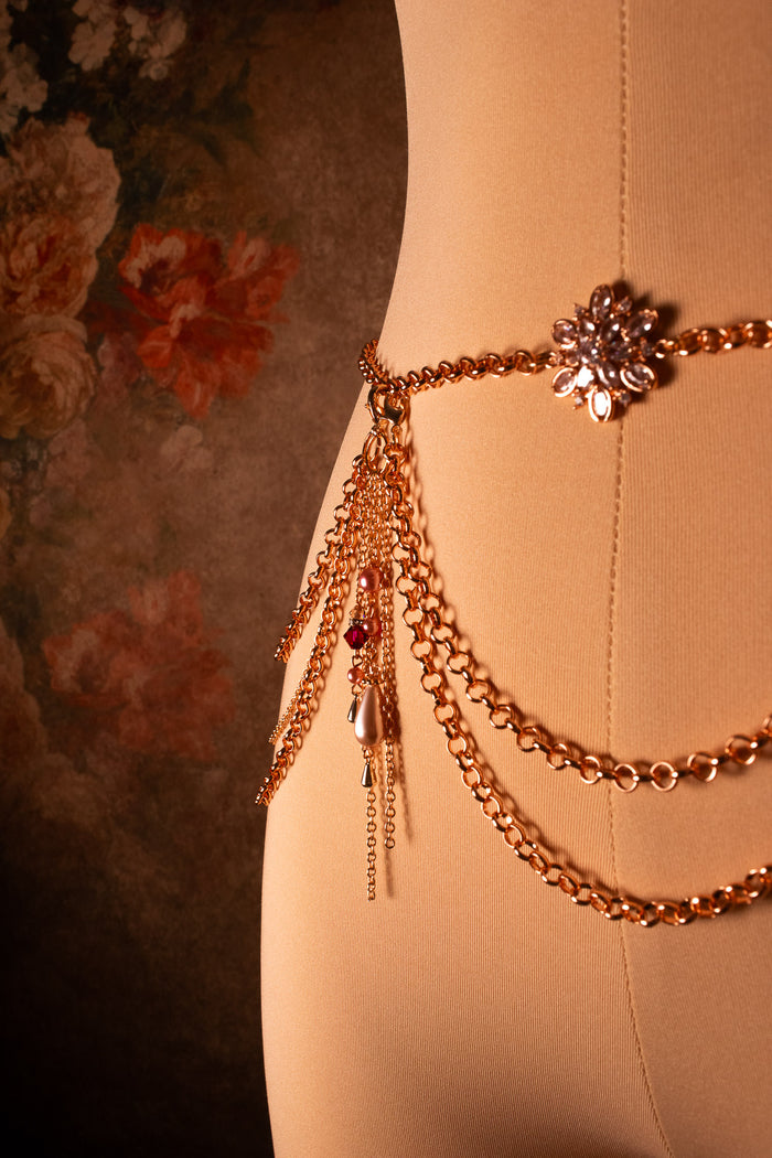 "Midsummer Bloom" Waist Chain  _ LIMITED _