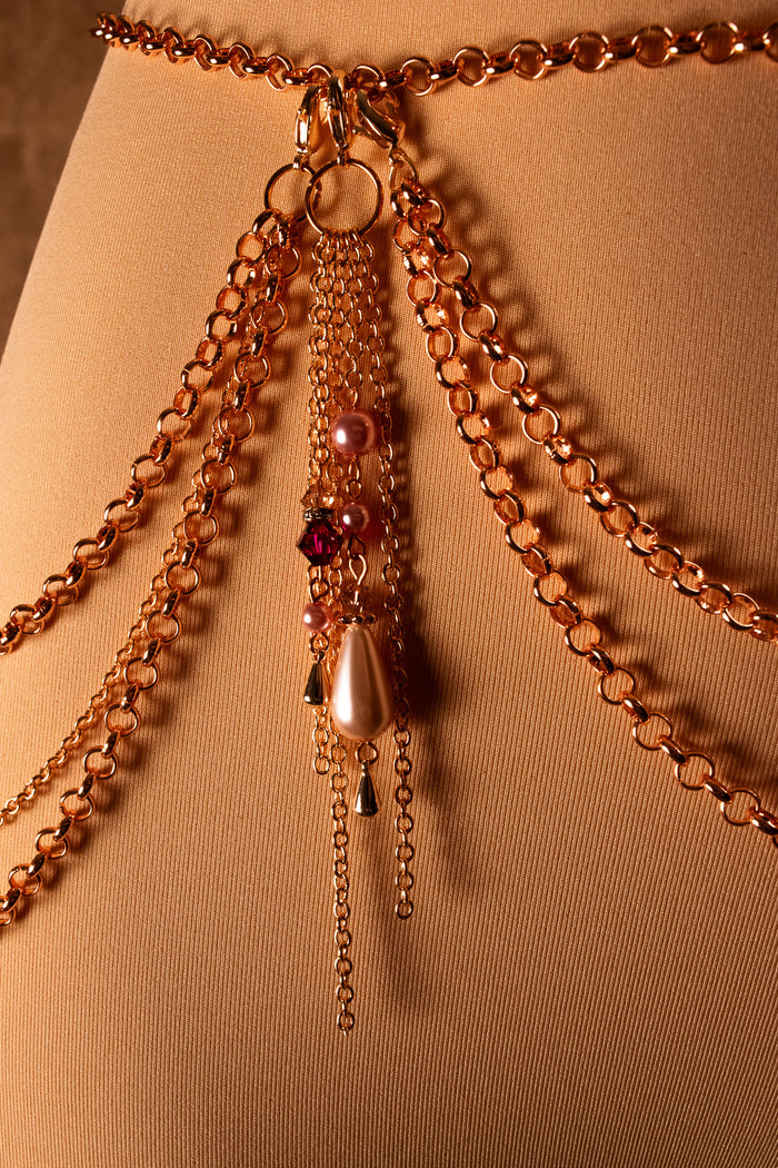 "Midsummer Bloom" Waist Chain  _ LIMITED _