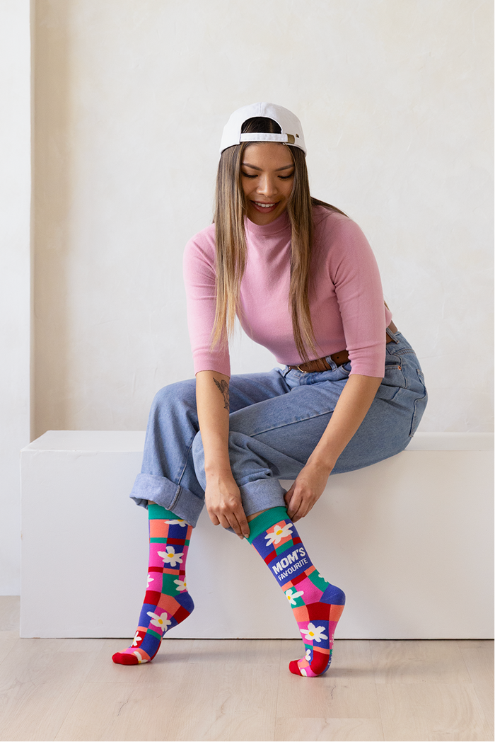 MOMS FAVOURITE - SIBILING GIFTS - WOMEN'S CREW SOCKS - UPTOWN SOX