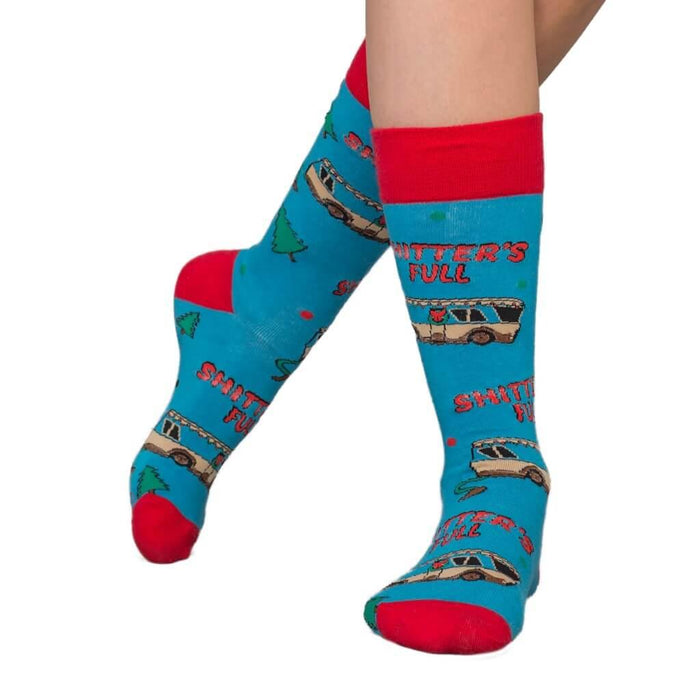National Lampoons Shitters Full Ugly Socks