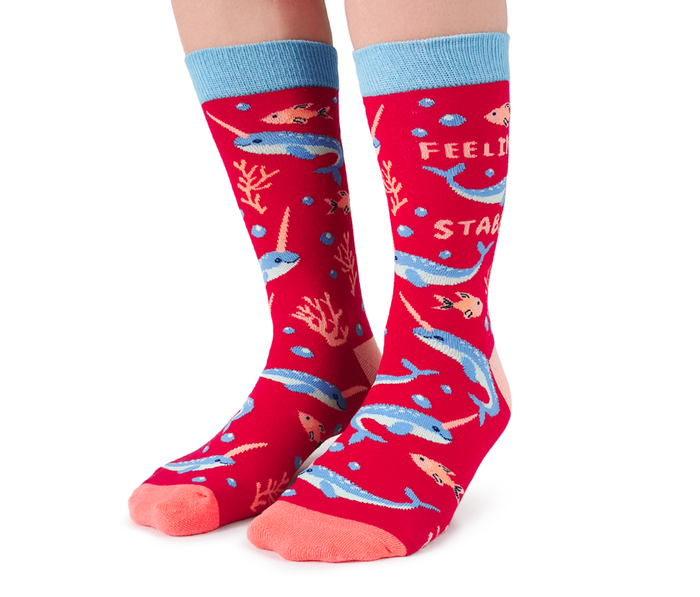 Cute Narwhal Women's Socks - Uptown Sox