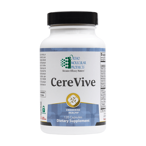 Ortho Molecular CereVive 120 Capsules - The Oasis of Health