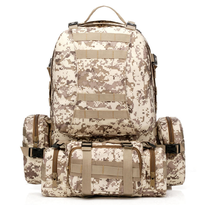 Outdoor Tactical Rucksack Backpack 50L - GhillieSuitShop