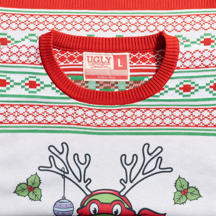Raphael Reindeer TMNT Christmas Sweater - TVStoreOnline