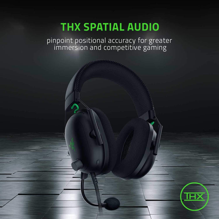 Razer Blackshark V2 With Usb Sound Card - Thx 7.1 Spatial Surround Gaming Headset