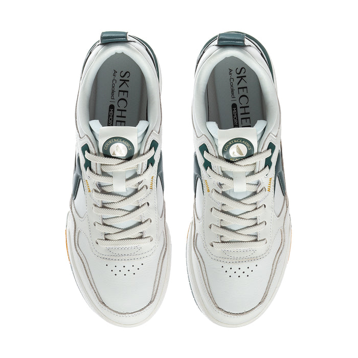 Recoil Targon men's sneakers with padded collar; Skechers logo on tongue lining
