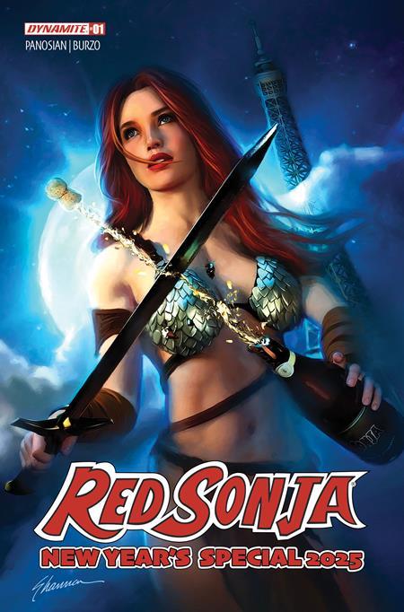RED SONJA NEW YEARS SPECIAL 2025 #1 ONE SHOT CVR B SHANNON MAER VAR