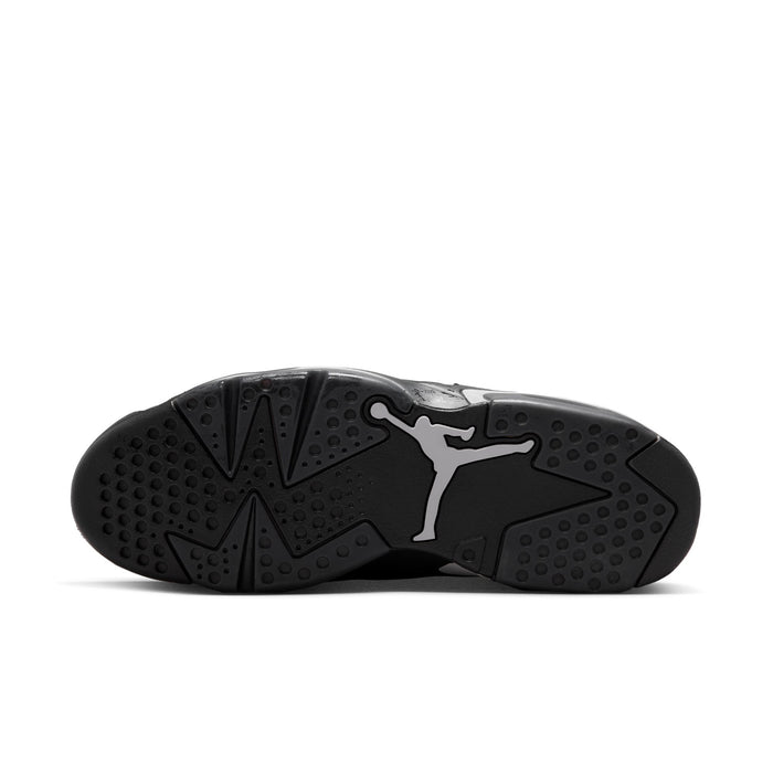 Men's black high-top sneakers outsole with textured tread pattern