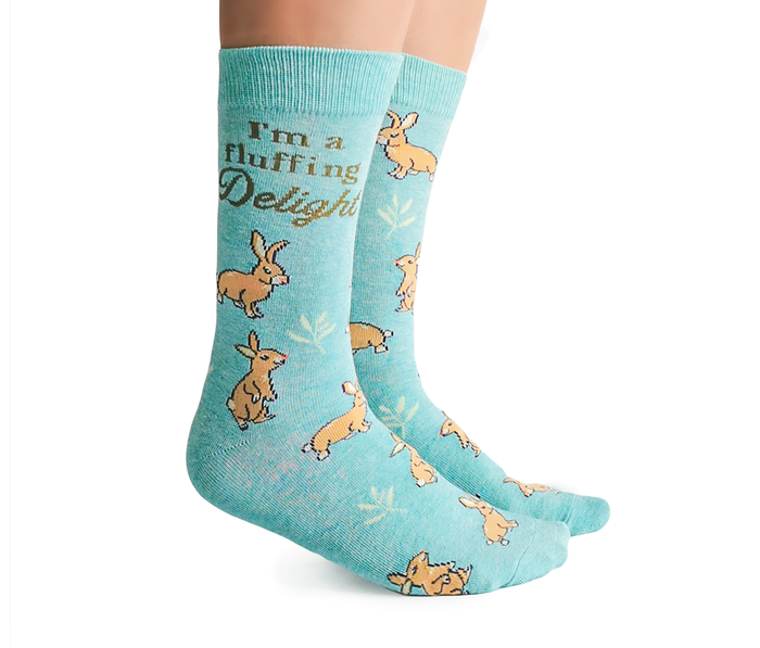 Womens novelty bunny rabbit socks